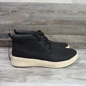 IZOD Men's PALMER Chukka Boots Black Casual Shoes Size 10